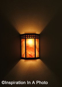 Stairwell sconce_close-up
